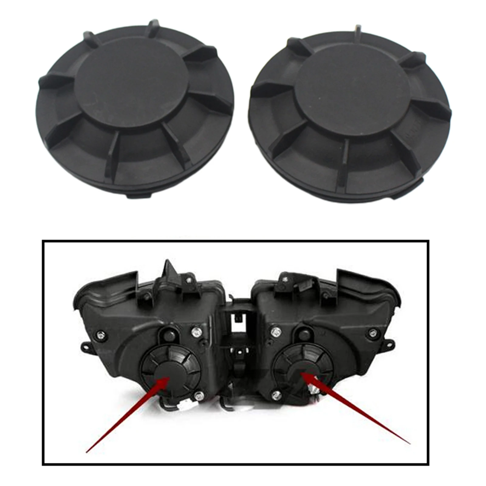 Headlight Tail Rear Cap Scooter Part Cover Dustproof For Yamaha YZF R6 R1 - £16.43 GBP