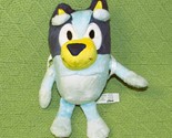BLUEY PLUSH DOG WITH REMOVABLE BACK PACK STUFFED ANIMAL CHARACTER 8&quot; MOO... - £8.50 GBP