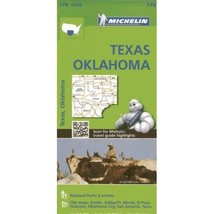 Michelin USA Texas, Oklahoma Map 176 Michelin Travel Publications (Corporate Aut - $8.00