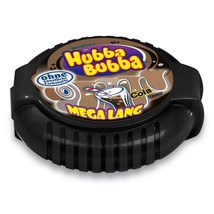 HUBBA BUBBA Tape Mega Long chewing gum on a roll COLA flavor -FREE SHIPPING - £6.96 GBP