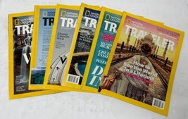 National Geographic Traveler Magazines 2015 and 2016 Lot of 6 - £17.86 GBP