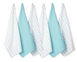 Kitchen Towels Set - Pack Of 6 Cotton Dish Towels For Drying Dishes, 18X... - $22.99
