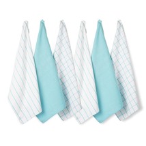 Kitchen Towels Set - Pack Of 6 Cotton Dish Towels For Drying Dishes, 18X... - £18.01 GBP