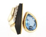 Diamond Women&#39;s Fashion Ring 14kt Yellow Gold 359607 - £718.48 GBP