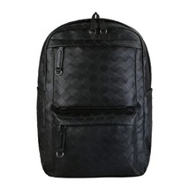 Fashion  Men&#39;s Backpack Laptop Weave Large Capacity Travel Backpack for Men Soft - £138.75 GBP