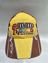 Kyle Busch Mens Hat Adjustable Gold Brown Racing Cap M&amp;M Logo Sports Top... - €11,21 EUR