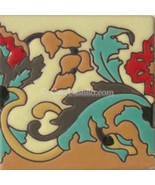 Ceramic High Relief Border  Tiles Handcrafted  - Olmedo Left -  (you sel... - €162,81 EUR