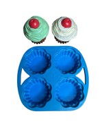 Vintage Fisher Price Fun With Food 2 Cupcakes &amp; Tray Kitchen Pretend Pla... - $222.49 MXN