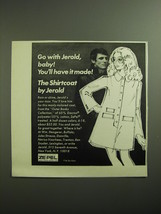 1970 The Shirtcoat by Jerold Advertisement - Go with Jerold, baby! - £14.77 GBP