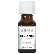 Aura Cacia Pure Essential Oil, Eucalyptus, 0.5 Fluid Ounce - €8,55 EUR