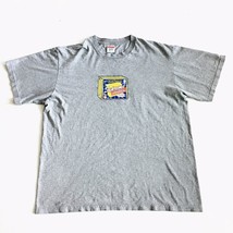 Supreme Gray Men’s Shirt American Singles Skater Cheese Size Large - $46.74