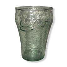 Mini Dimpled Green Coca Cola Glass - $10.28