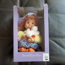 1996 DAYTON HUSDON ANIMATED EASTER FIGURE Curly Haired Girl Baby Chick&#39;s... - $37.99