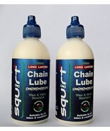 Squirt lube - long lasting dry bike chain lube  - 2 x 120 ml  SLUS 240 Glo - £15.34 GBP