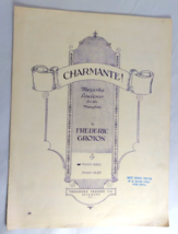 Charmante! by Frederic Groton - Piano Solo - 1929 Theodore Presser Sheet... - £9.04 GBP