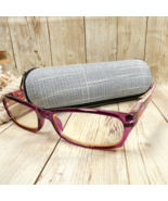 Kerecsen Purple Fucshia Computer Reading Glasses w/Zipper Case 53-17-135... - $6.66