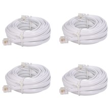 20-Foot Telephone Landline Extension Cord Cable Cord With Standard Rj-11... - £14.93 GBP