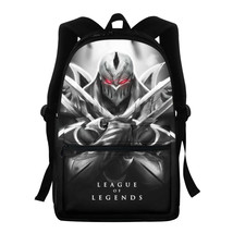 league of legends Zed Water-Resistant Backpack Sport School Daypack - £19.65 GBP