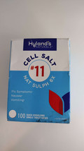 Hylands CELL SALT 11 NAT SULPH 6X Quick Dissolving SINGLE TABLET Doses 1... - £9.42 GBP