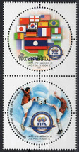 Zayix Laos 1621 Mnh Pair Soccer Sports Fifa 100123S62 - £8.61 GBP