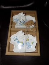 Tag 2 Piece Rabbit Candy Dishes New - £16.05 GBP