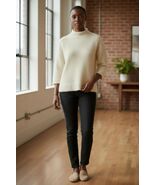 Jenni Kayne Women Alpaca Wool Boucle Pullover Sweater S - $68.31