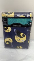 Vinyl Tablecloth The Nightmare Before Christmas 70” Round Jack Skellingt... - $9.85