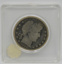1906-S San Francisco Mint Silver Barber Half Dollar - $74.99