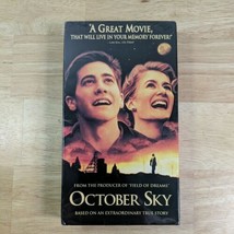 October Sky (Screening Copy VHS, 1999) NEW Jake Gyllenhaal Laura Dern - £7.93 GBP
