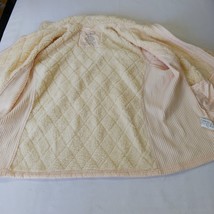 L.L.Bean Women’s Size 2X Reg Light Peach Full Zip Quilted Jacket Pockets 295900 image 13