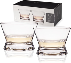 Tasting Set Crystal Neat Spirit Glasses for Tequila, Mezcal, Bourbon, Scotch, Br - £33.04 GBP