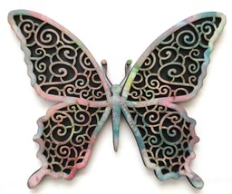 Two layered butterfly wall hanging custom sign laser cut wall art sign gift - $16.00