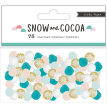 Snow And Cocoa Collection Pom Poms - £13.58 GBP