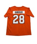 Philadelphia Flyers NHL Giroux 28 T Shirt Mens L Orange Front And Rear P... - £15.64 GBP