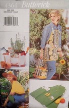 Garden Accessories Pattern 4364 Knee Pads, Hat, Tote - £7.96 GBP