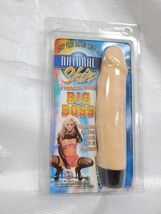 Nass Toys Natural Skin Big Boss 8" Multispeed Vibe, Flesh image 2