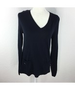 Lacoste Blouse Long Sleeve Black Women Size 38 - $33.07