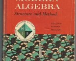 Modern algebra: Structure and method, Book one Dolciani, Mary P - $78.39