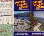 Fontana Village Resort Brochure  &amp; Schedule of Rates North Carolina. 1950&#39;s - $17.80