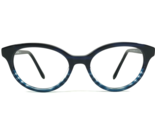 Draper James Eyeglasses Frames DJ1003 414 INDIGO STRIPE Cat Eye 45-15-130 - $55.88