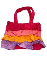 Colorful Girls Accessories Ruffle Tote Bag By Gymboree - $182.77 MXN