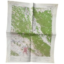 Vintage 1952 San Luis Obispo Quadrangle California Topographic Map Foldi... - $91.64