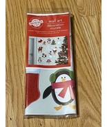 Christmas Wall Art Stickers Graphic Decorations Holiday Snowman Santa Cl... - $11.22 CAD