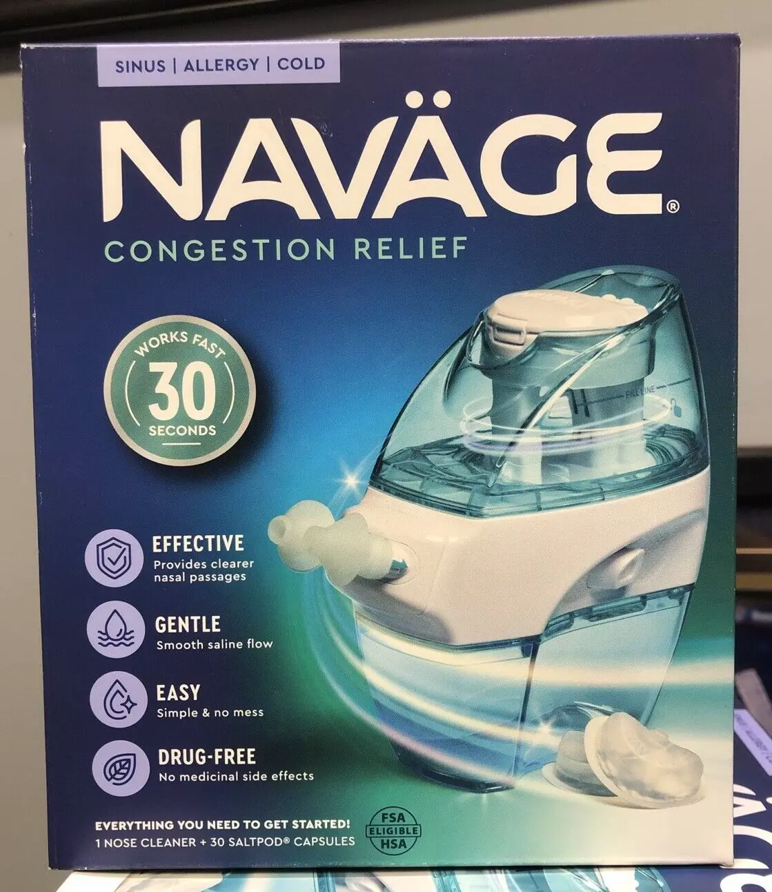 Navage RSI23 Nasal Irrigator Kit - $1,472.66 MXN