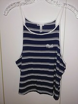 PINK SUPERSOFT SLEEVLESS CROPPED RACER-BACK TANK-M-SHORT/LOOSE/COMFY/COOL - $4.99