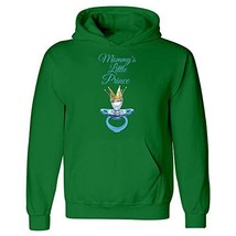 Kellyww Mommy&#39;s Little Prince Pacifier with Crown Design - Hoodie Irish Green - £55.77 GBP