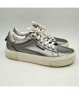 Kendall &amp; Kylie Sneakers Silver Shoes Size 11 - £32.66 GBP