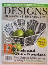 Designs In Machine Embroidery  Magazine June / July 2016 - $3.95