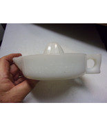 Vintage Thatcher Sunkist Milk Glass Juicer Reamer Extractor USA Made - $29.65