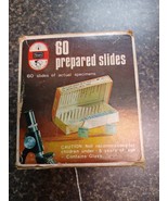 Vintage Sears Prepared And Labeled Microscope Slides - $462.75 MXN